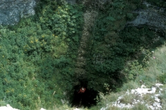 Vstup do jeskyně Spluga della Preta